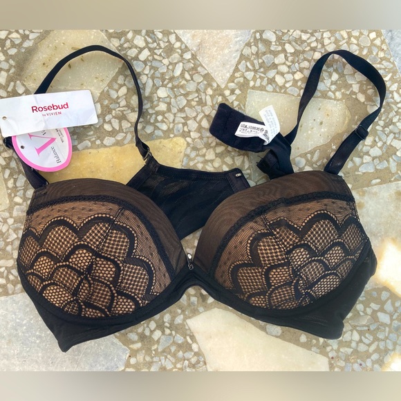 Other - Rosebud by vivien black lace bra